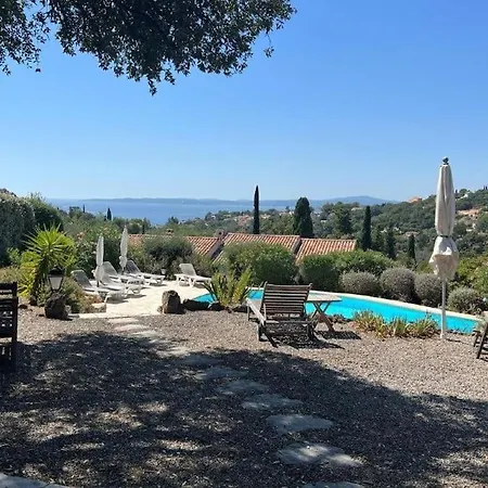 Maison Provencale Tres Belle Vue Mer Sur Golfe De St-tropez