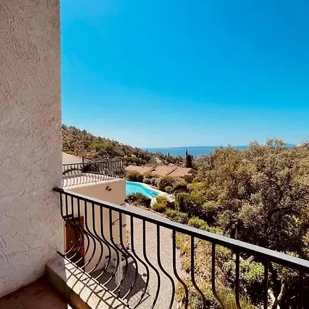 Maison Provencale Tres Belle Vue Mer Sur Golfe De St-tropez Villa Saint-Peïre-sur-Mer