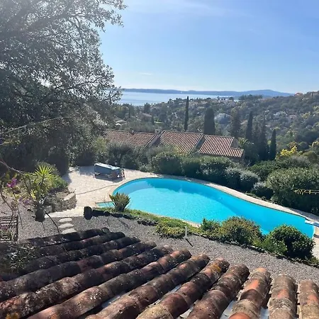 Maison Provencale Tres Belle Vue Mer Sur Golfe De St-tropez Villa *