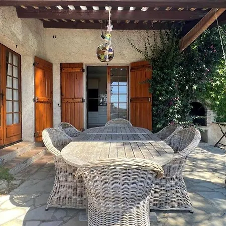 Maison Provencale Tres Belle Vue Mer Sur Golfe De St-tropez *