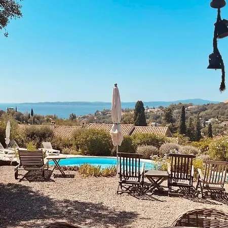 Villa Maison Provencale Tres Belle Vue Mer Sur Golfe De St-tropez *