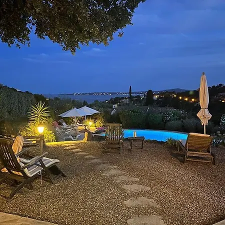Villa Maison Provencale Tres Belle Vue Mer Sur Golfe De St-tropez Saint-Peïre-sur-Mer