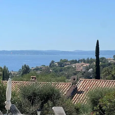 Maison Provencale Tres Belle Vue Mer Sur Golfe De St-tropez *