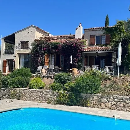 Maison Provencale Tres Belle Vue Mer Sur Golfe De St-tropez * Saint-Peïre-sur-Mer