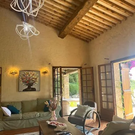 Villa Maison Provencale Tres Belle Vue Mer Sur Golfe De St-tropez *