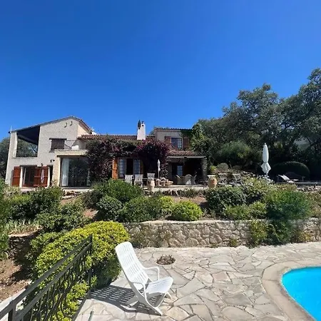 Maison Provencale Tres Belle Vue Mer Sur Golfe De St-tropez 别墅 Saint-Peïre-sur-Mer
